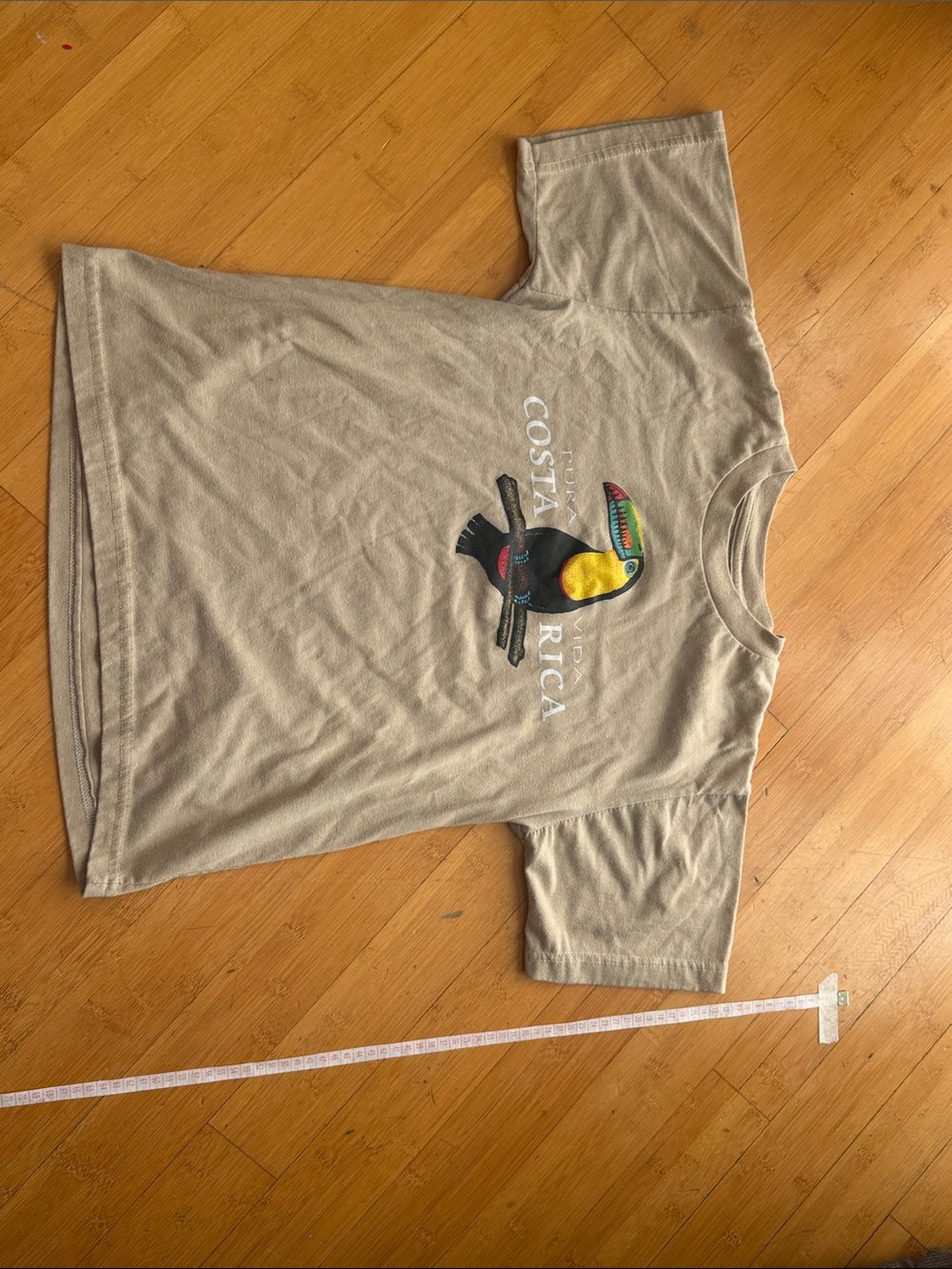 Costa Rica Toucan Generic Tan T-shirt Graphic